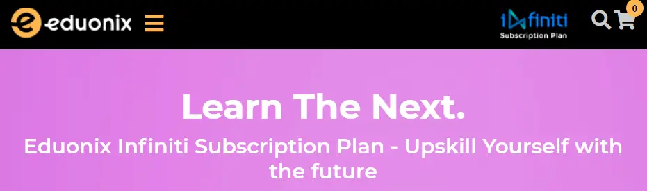 Eduonix Infiniti Free Online Course with Certificates