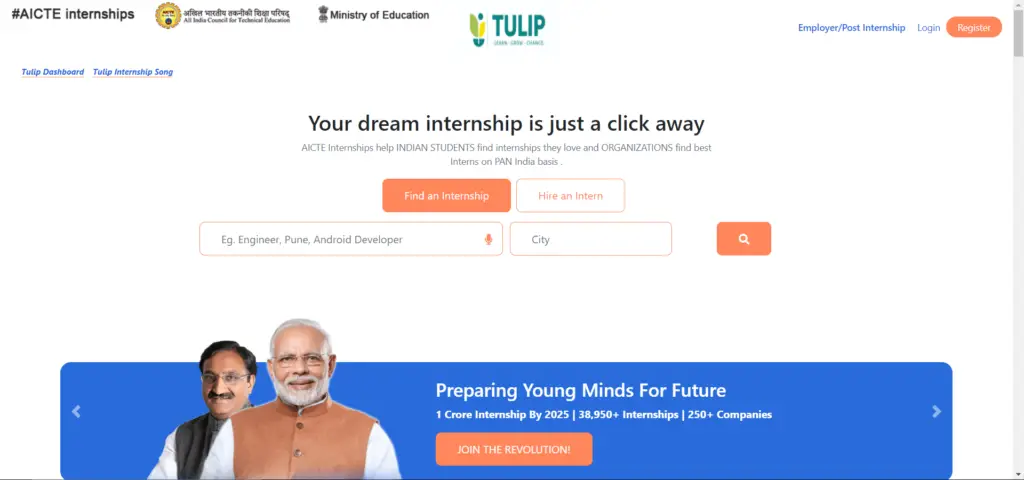 AICTE Approved Internships 2021 for this summer