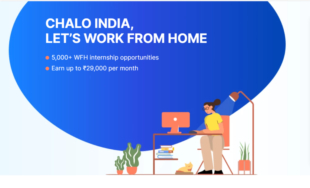 Internshala Let's Work from Home - Course Joiner