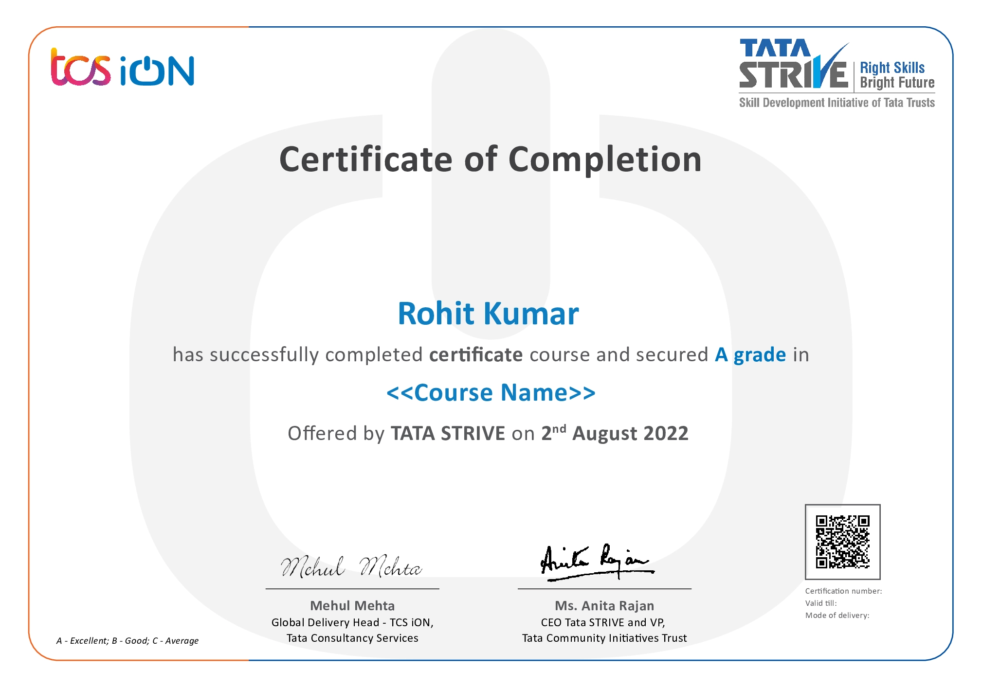 TCS iON Certified Career Counselling Course