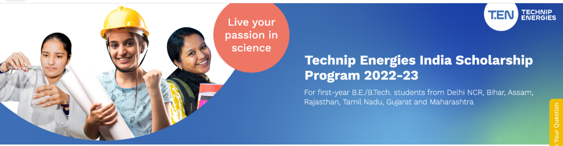 Technip Energies India Scholarship 