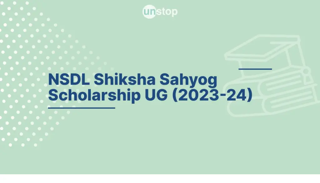 NSDL Shiksha Sahyog Scholarship Alert: Win Up to Rs. 12,000 Scholarship for PG Courses - Apply by Oct 29