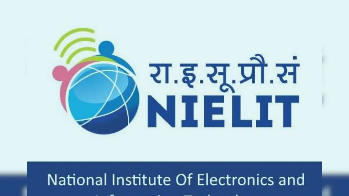 NIELIT free Internship For College students [Stipend Upto Rs. 10k ...