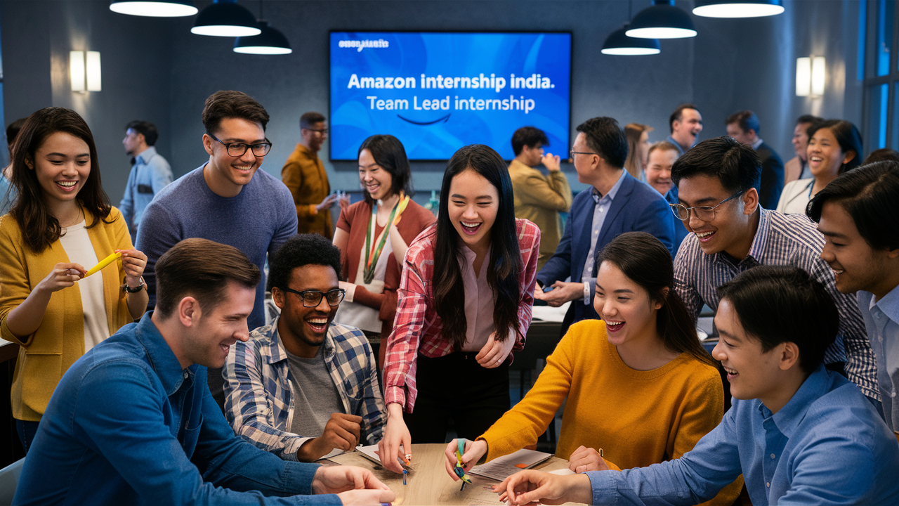 Amazon Internship India 2024 Team Lead Internship for Graduates & MBA