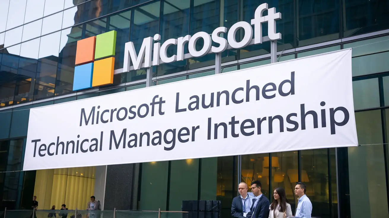 Microsoft Launched Technical Manager Internship Stipend Available Microsoft Launched Technical Manager Internship Stipend Available