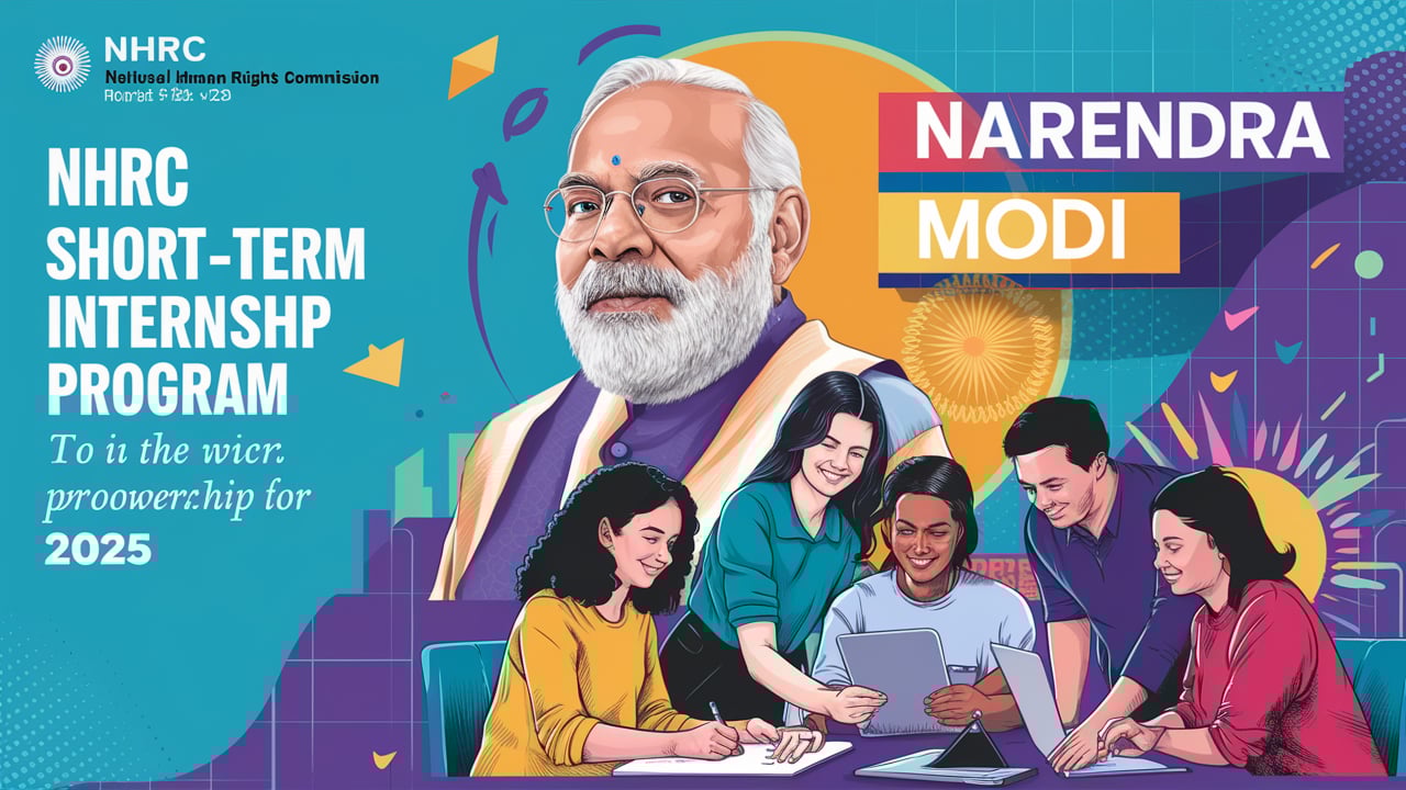 NHRC Shortterm Internship 2025 For College Students with Free Certificate Stipend Rs.2k, Apply
