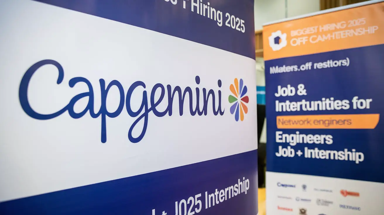 Capgemini Biggest Hiring 2025 Off Campus Job + Internship