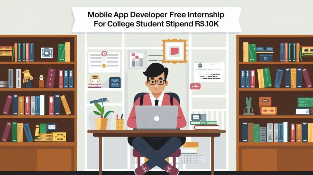 Remote Mobile App Developer Free Internship For College Student Stipend Rs.10k Apply Now 2025