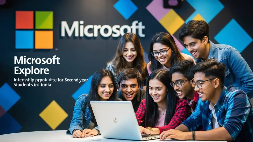 Free Microsoft Explore Internship Opportunities For 2nd Year College Students, Apply Now