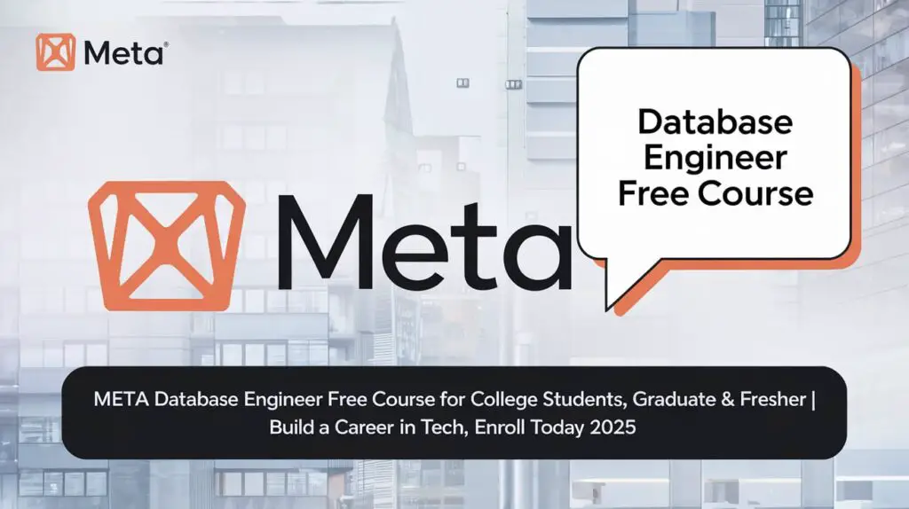 Meta Database Engineer Free Course