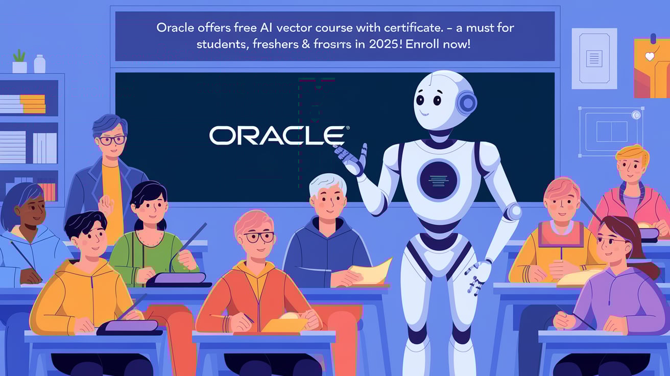 Oracle Offers Free AI Vector Course with Certificate – A Must for ...