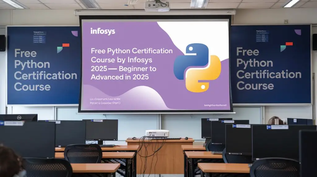 Free Python Certification Course by Infosys – Beginner to Advanced in 2025