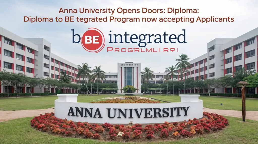 Anna University BE Integrated Program