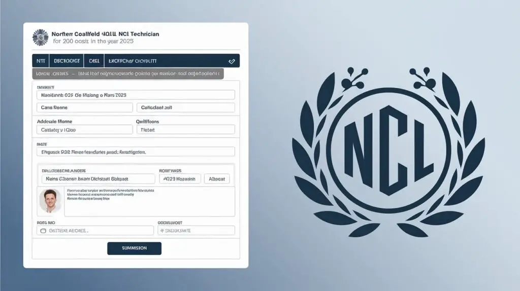 Northern Coalfield NCL Technician Online Form 2025 for 200 Post