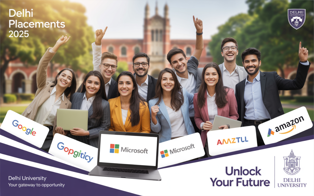 Delhi University Placement 2025: Top Companies to Offer 1,500 Jobs & Internships