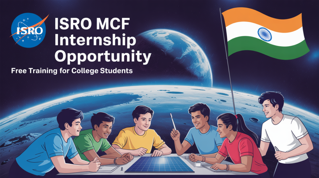 ISRO MCF Internship Opportunity Free Training For College Students ...