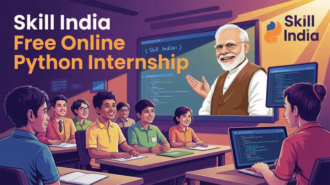 Skill India Free Online Python Internship for college