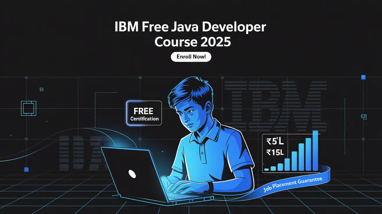 IBM FREE Java Developer Course 2025 – Skills, Salary & Job Placement Guide