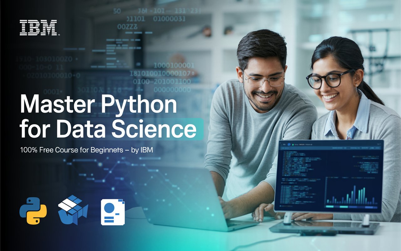 Master Python for Data Science Course with IBM – 100% Free Course for ...