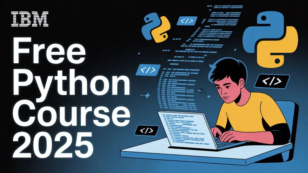 IBM FREE Python Online Course – Become a Coding Expert from Zero to ...