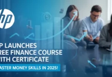 HP Launches FREE Finance Course with Certificate – Master Money Skills in 2025!