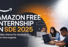Amazon FREE Internship in SDE 2025 – Golden Chance for Students to Learn from Experts