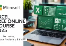 Excel FREE Online Course by Microsoft – Learn Formulas, Data Analysis & Office Skills 2025