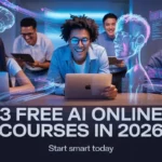 3 Free AI Online Courses in 2026 for Beginners – Start Smart Today