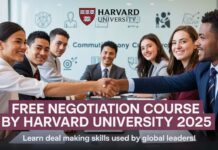 FREE Negotiation Course by Harvard University 2025 – Learn Deal Making Skills Used by Global Leaders!