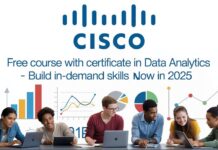 CISCO FREE Course with Certificate Data Analytics – Build In-Demand Skills Now in 2025