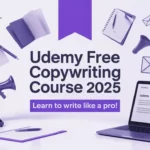 Udemy FREE Copywriting Course 2025 – Learn to Write Like a Pro FREE Copywriting Course