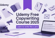 Udemy FREE Copywriting Course 2025 – Learn to Write Like a Pro FREE Copywriting Course