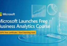 Microsoft Launches Free Business Analytics Course – 100% Free Certificate | Start Learning Now