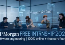 JP Morgan FREE Internship on Software Engineering for Students – 100% Online with Certificate!