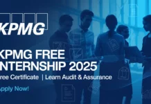 KPMG FREE Internship 2025 – Free Certificate, Learn Audit & Assurance | Apply Now!
