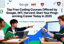 Top Free Coding Courses Offered by Google, MIT, Harvard: Start Your Programming Career Today in 2025