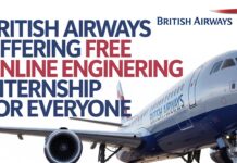 British Airways Offering Free Online Engineering Internship for Everyone With Certificate Apply Now