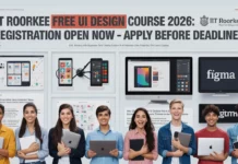 IIT Roorkee Free UI Design Course 2026: Registration Open Now – Apply Before Deadline