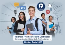 Reliance FREE Course with Certificate | Communication Skills for Students & Professionals – Limited Seats in 2025