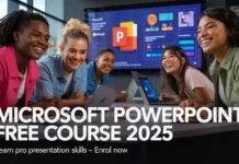 Microsoft PowerPoint FREE Course 2025: Learn Pro Presentation Skills – Enrol Now